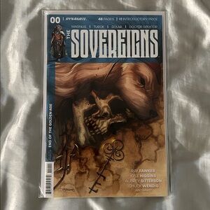 Dynamite The Sovereigns Comic with Blue and Brown Cover
